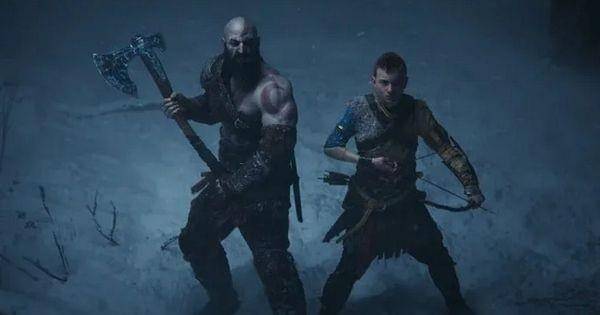 Kratos dan Atreus dalam perang Ragnarok ( Dok. Play Station / God of War: Ragnarok )