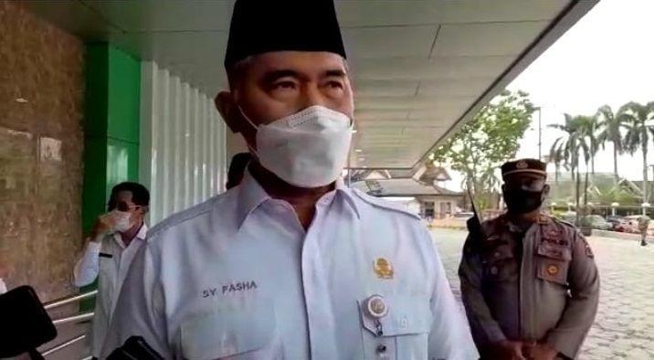 Wali Kota Jambi, Syarif Fasha gagal berangkat haji furoda.
