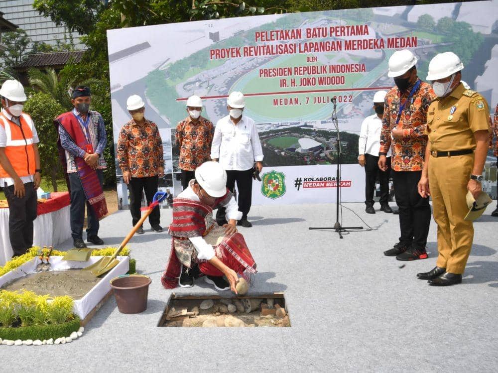 Diresmikan Jokowi, Ini Rencana Sang Menantu untuk Lapangan Merdeka