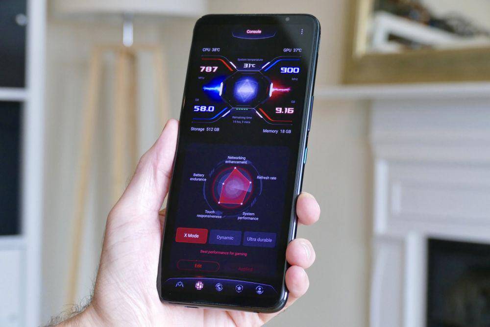 potret layar Asus ROG Phone 6 Pro (soundsnerdy.com)