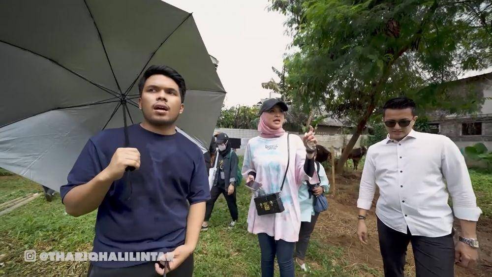 Thariq Halilintar beli sapi kurban (youtube.com/thariqhalilintar)