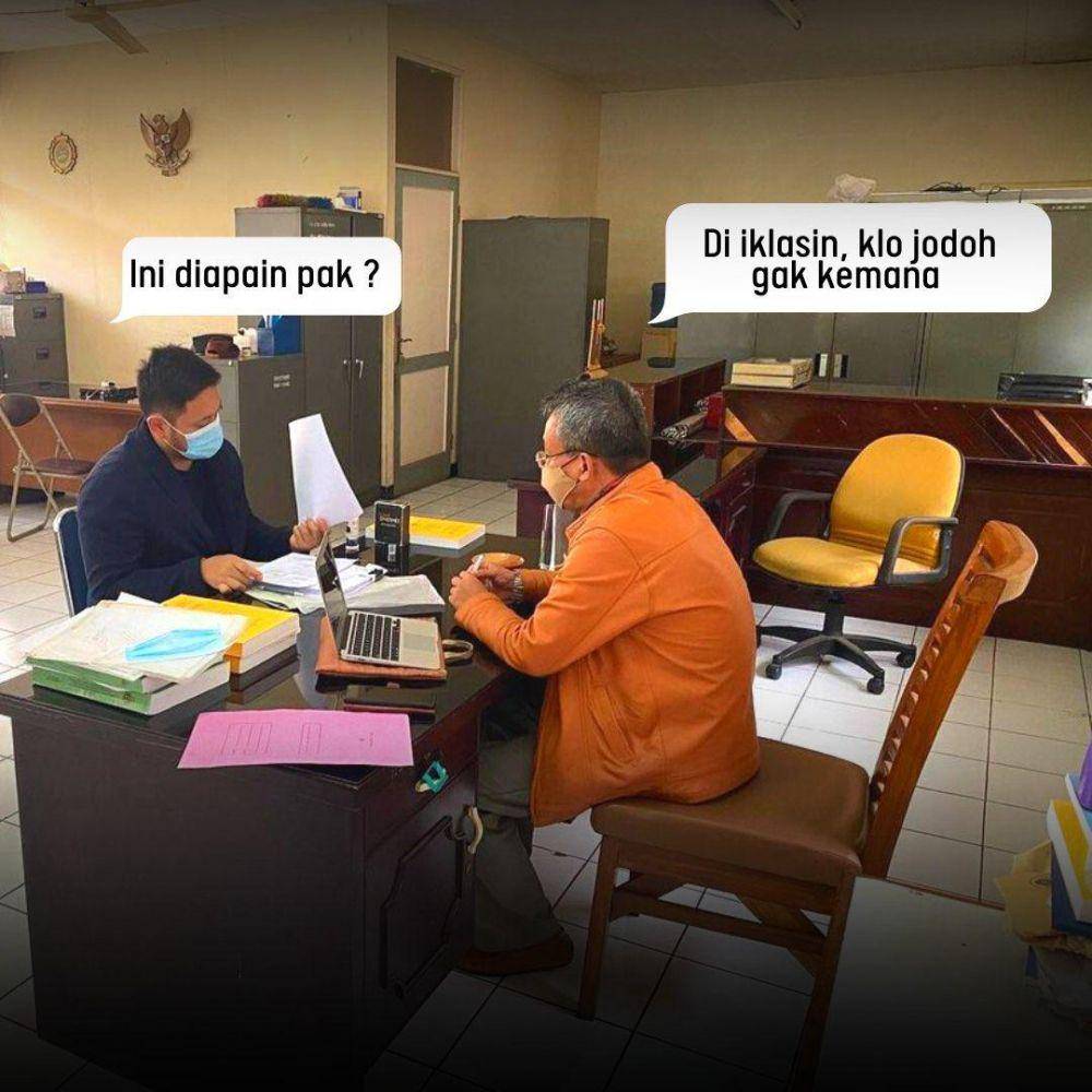 meme jatuh cinta sendirian (twitter.com/bilaabeom)
