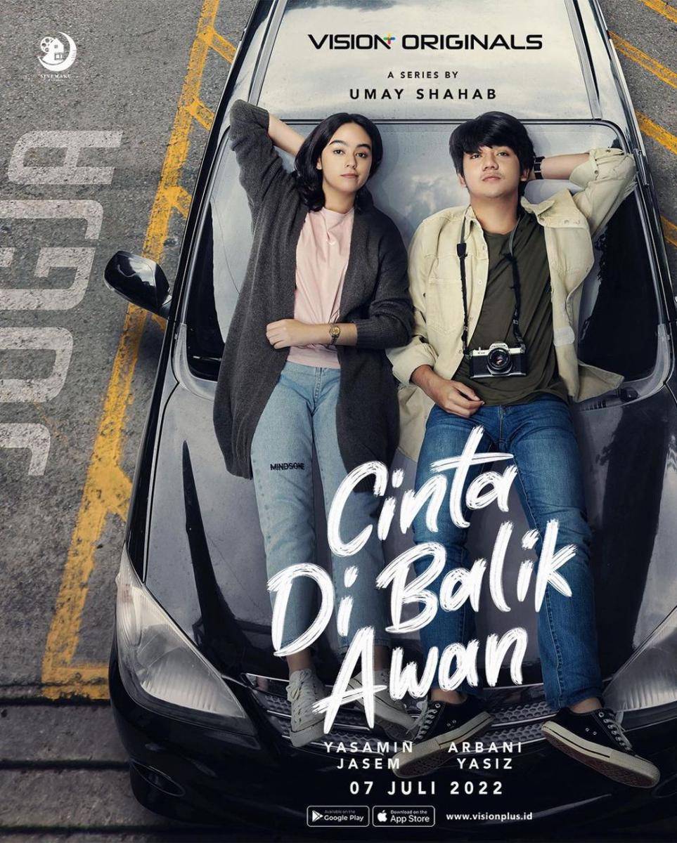 poster resmi series 'Cinta di Balik Awan' (instagram.com/sinemaku.pictures)