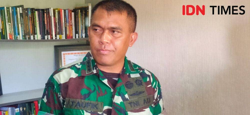 Kepala Penerangan Kodam VI Mulawarman Kolonel Inf M Taufik Hanif. (IDN Times/Hilmansyah)