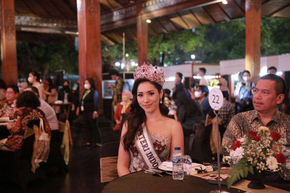 Potret Puteri Indonesia 2022 di Acara Kirab Budaya G20 (Instagram.com/officialputeriindonesia)