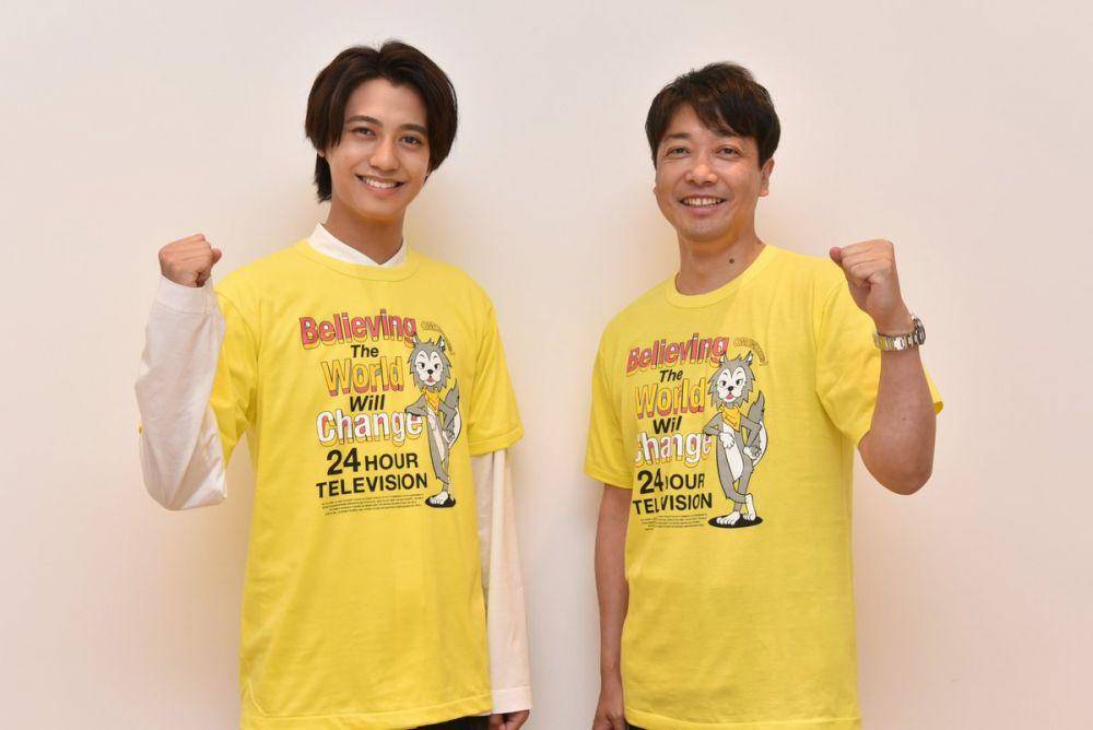 Kaito Takahashi dan Manabu Mizuno (twitter.com/24hourTV)
