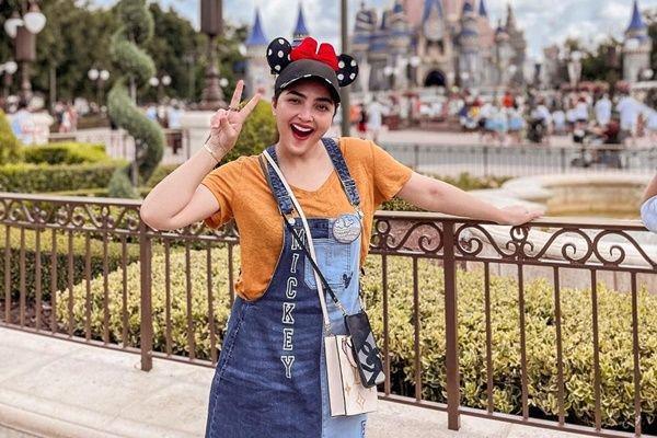 10 Momen Ashanty Beli Oleh-oleh buat Ameena di Amerika Serikat
