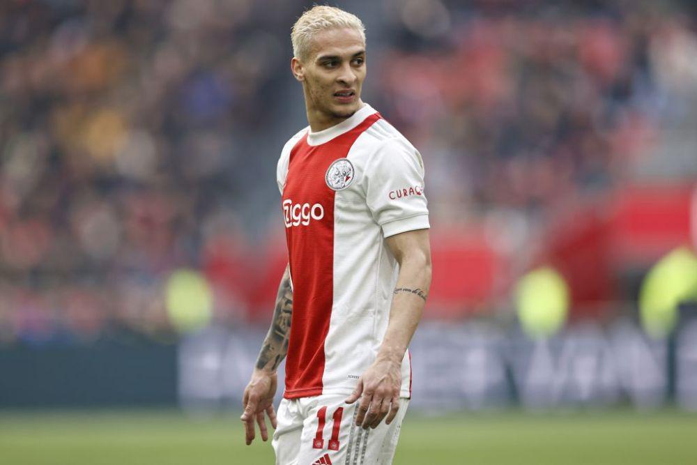 Antony bersama Ajax (twitter.com/ManUtdMEN)