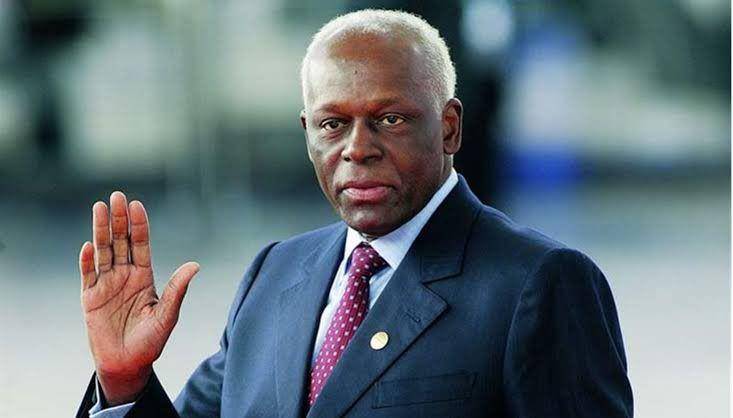 Mantan Presiden Angola, Jose Eduardo dos Santos. (Twitter.com/Samia Suluhu)