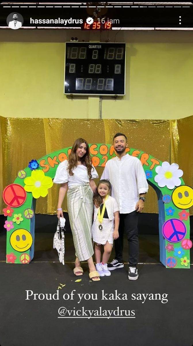potret Vicky, Hassan, dan Samira Alaydrus (instagram.com/hassanalaydrus)