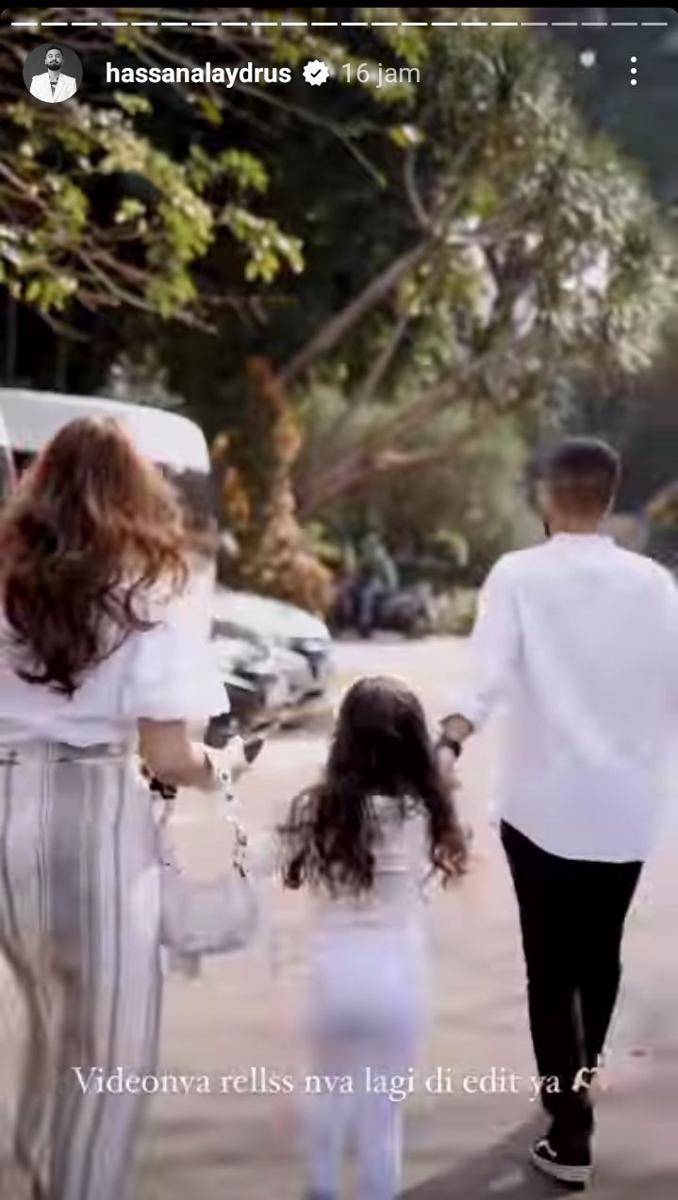 potret Vicky dan Hassan Alaydrus (instagram.com/hassanalaydrus)