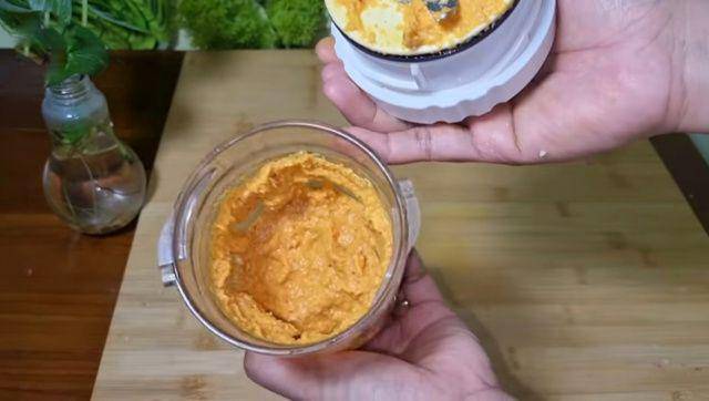 gambar bumbu gulai kambing yang dihaluskan (youtube.com/Ceceromed Kitchen)