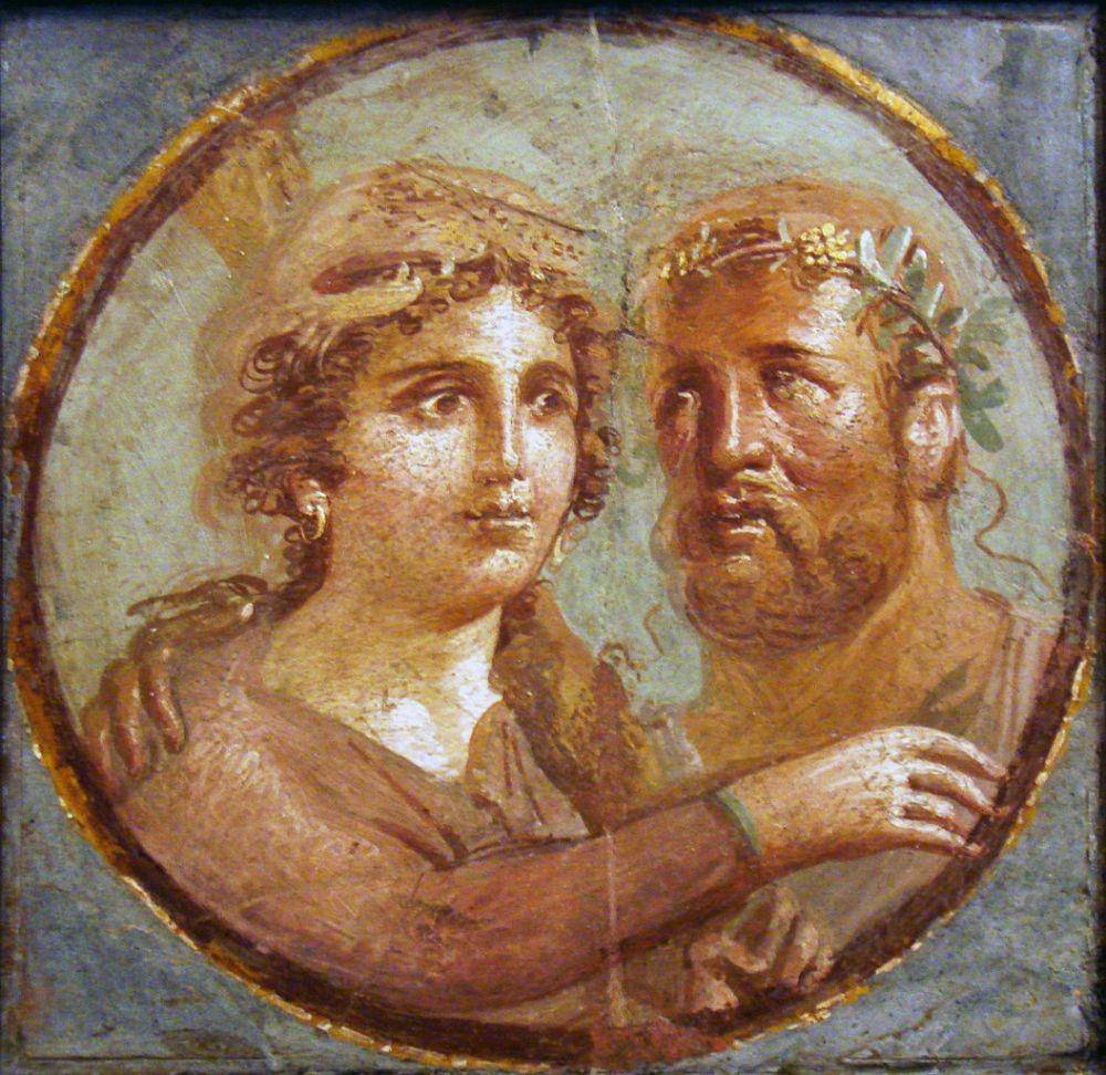 Lukisan Ratu Lydia Omphale dengan Heracles. (wikimedia.org)