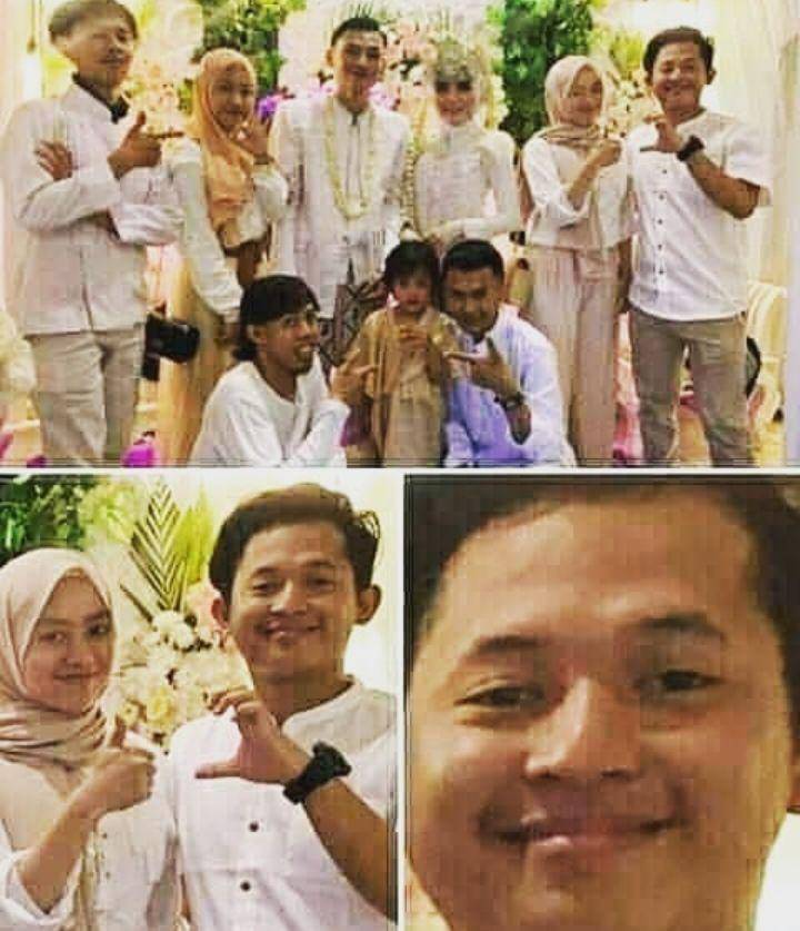 momen lucu saat foto bersama di pernikahan (instagram.com/ngakakkocak)