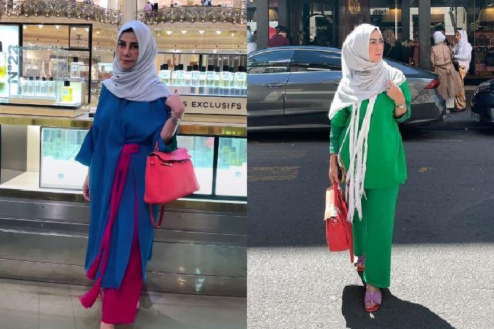 10 Potret Amy Qanita Liburan di Paris, Gayanya Selalu Kece!