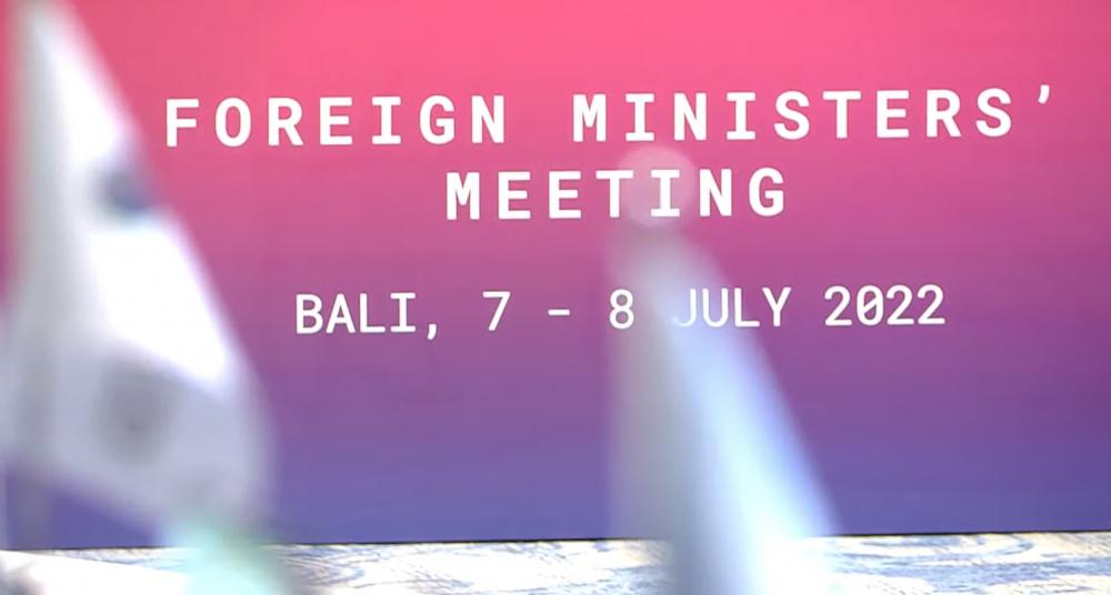 Pertemuan Menlu G20 di Nusa Dua, Bali. (IDN Times/Sonya Michaella)