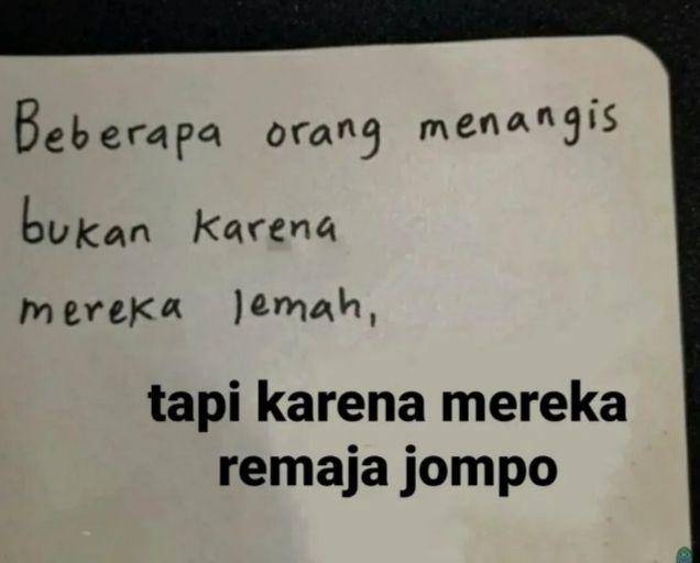 alasan orang menangis (twitter.com/bertanyarl)