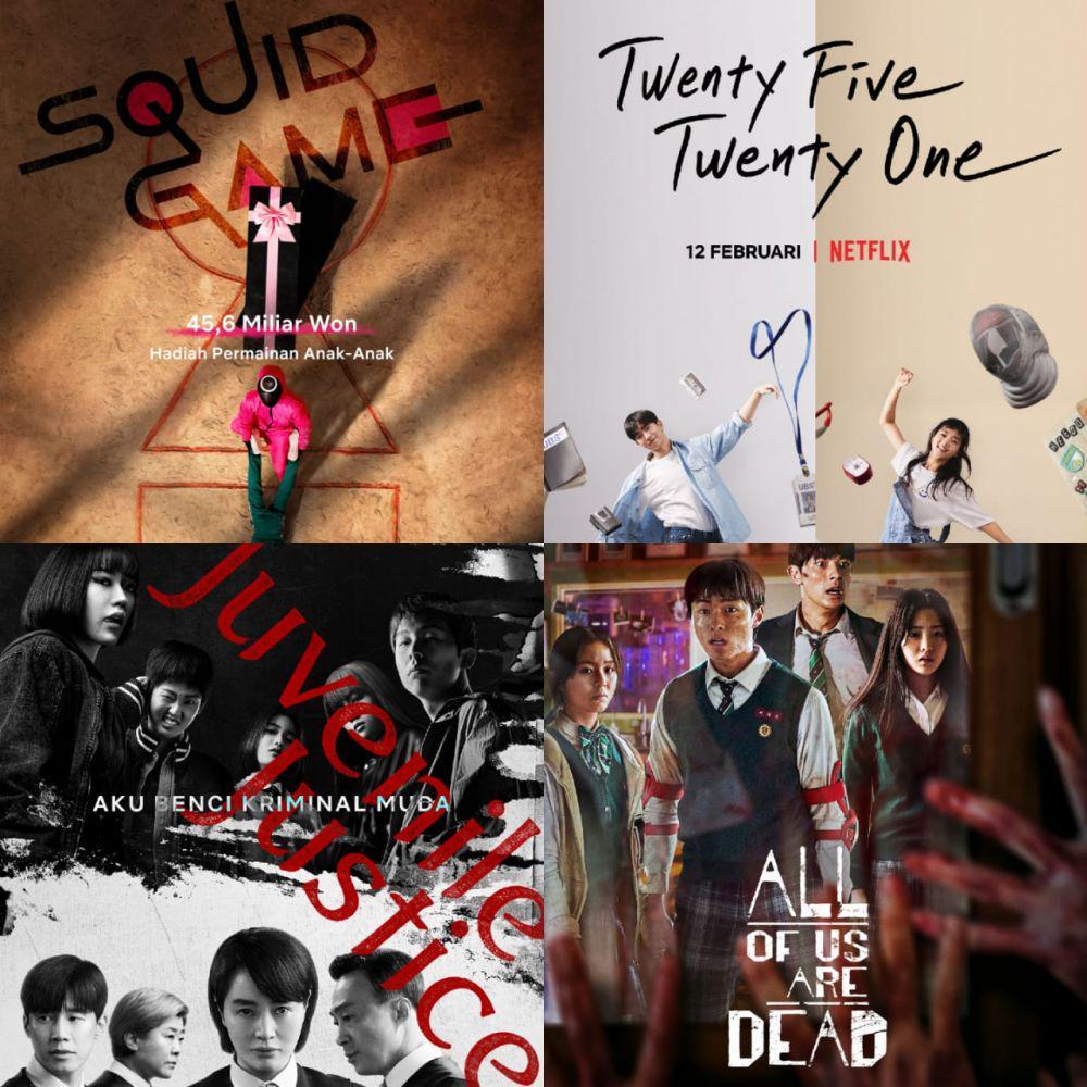 14 Drakor Terlama Nangkring di Netflix Global 2022, Squid Game Masuk!