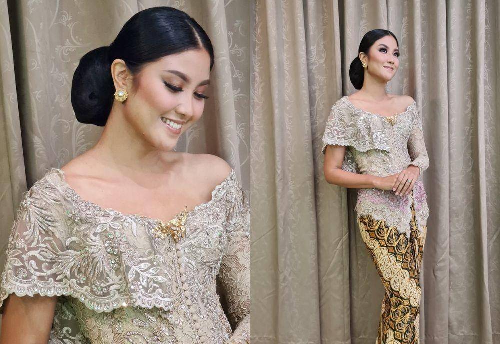 Sanggul untuk Kebaya Modern (instagram.com/zivannaletisha)
