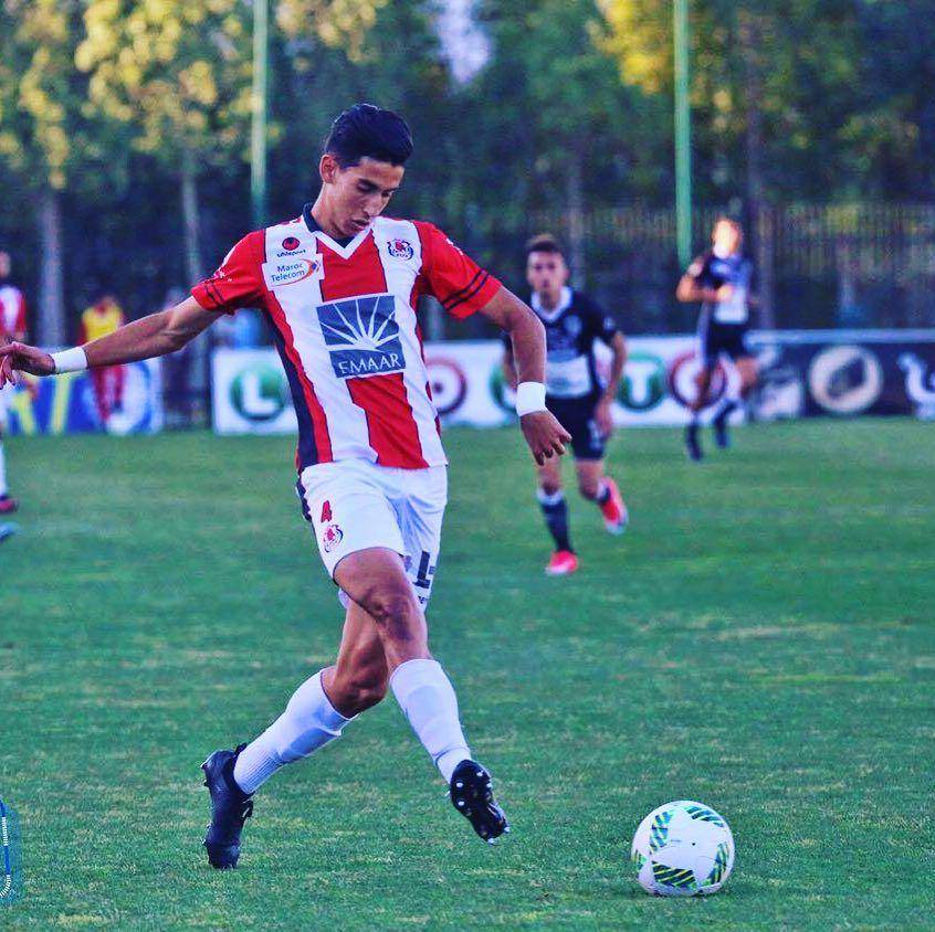 Nayef Aguerd saat membela FUS Rabat. (instagram.com/nayefaguerd)