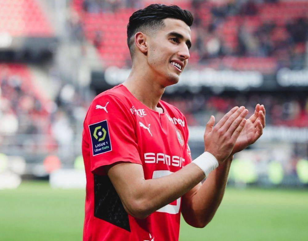 Nayef Aguerd saat membela Stade Rennes. (instagram.com/nayefaguerd)