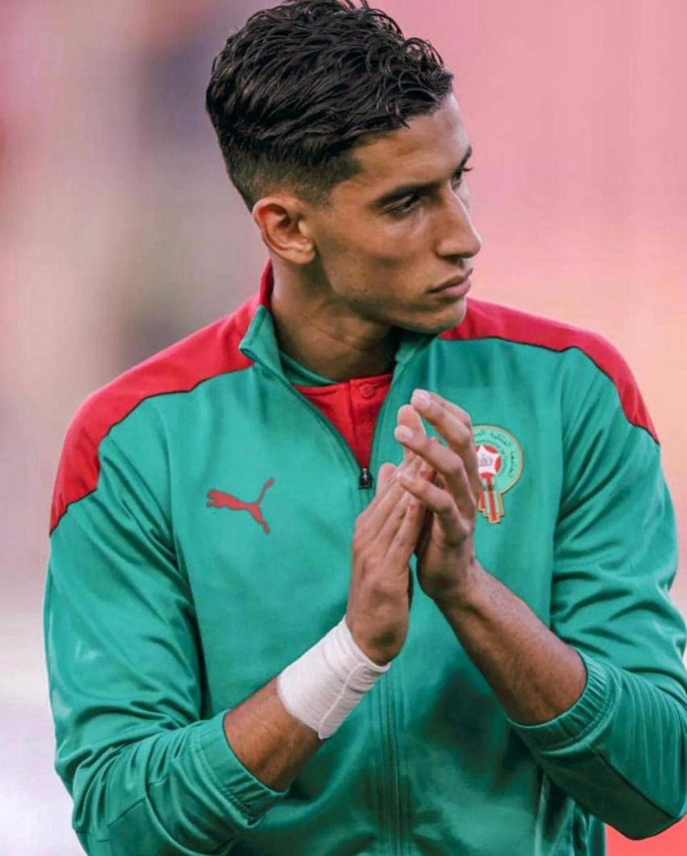 Nayef Aguerd saat berseragam Timnas Maroko. (instagram.com/nayefaguerd)