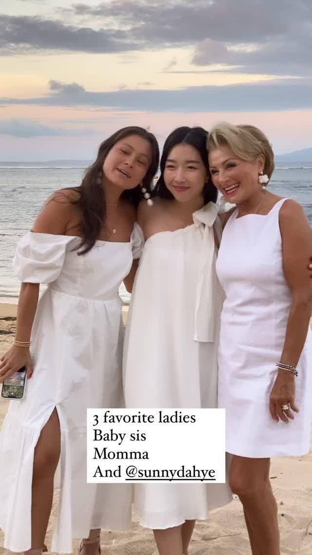 Sunny Dahye dinner pra wedding (Instagram.com/chrisokano/)