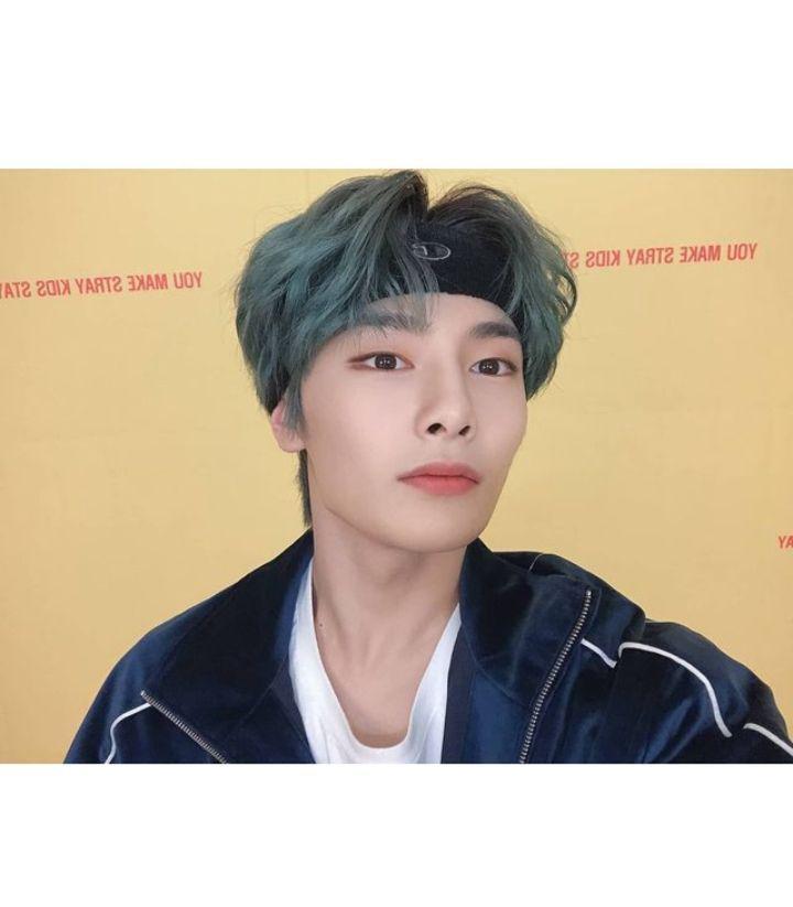 Ide warna rambut ala I.N Stray Kids (instagram.com/realstraykids)