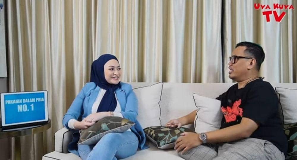 Nathalie Holscher di Uya Kuya TV (youtube.com/Uya Kuya TV)