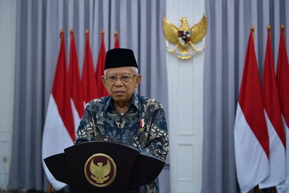 Video ucapan Hari Raya Idul Adha 1443 H dari Ma'ruf Amin, Sabtu (9/7/2022). (Dok. BPMI Setwapres).