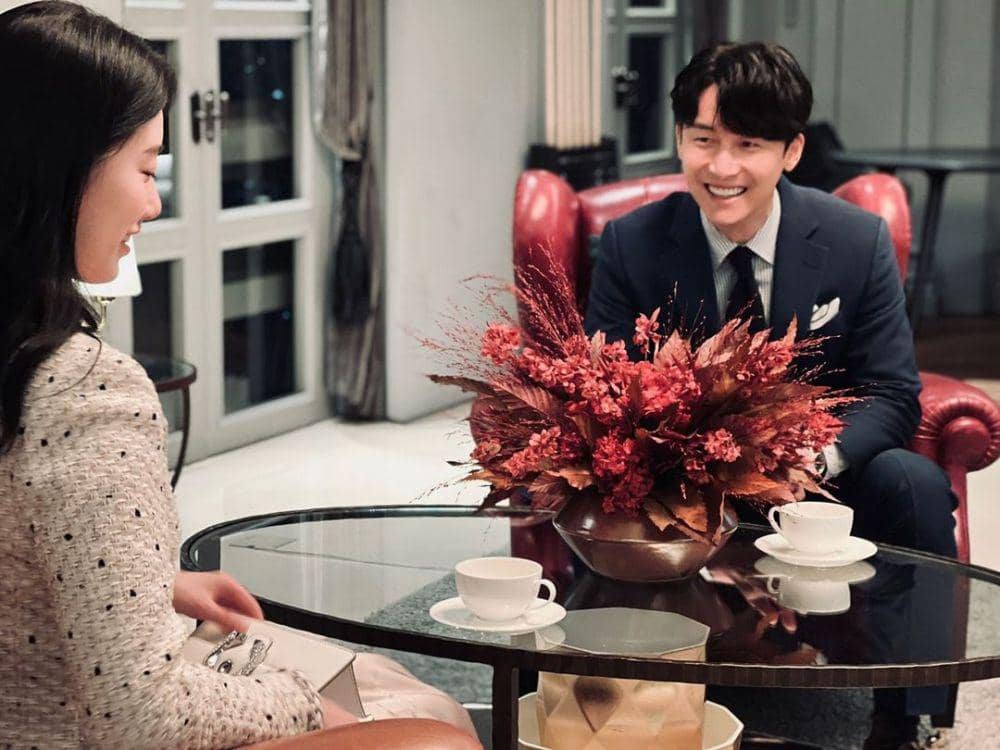 Suzy dan Kim Jun Han di balik layar drama Anna (instagram.com/junhan__kim)