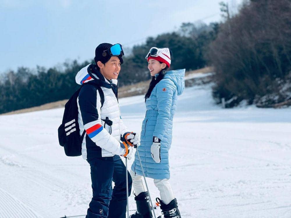 Kim Jun Han dan Suzy di balik layar drama Anna (instagram.com/junhan__kim)