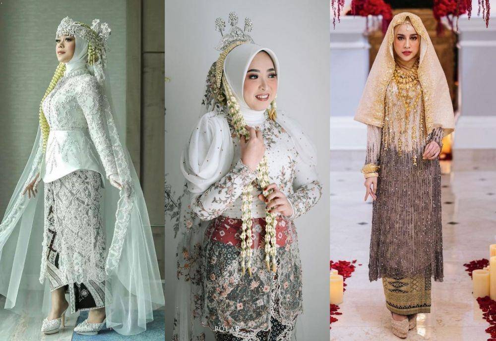 Kebaya muslim kondangan (instagram.com/renzilazuardi | instagram.com/suryaabduh | instagram.com/askyfebrianti)