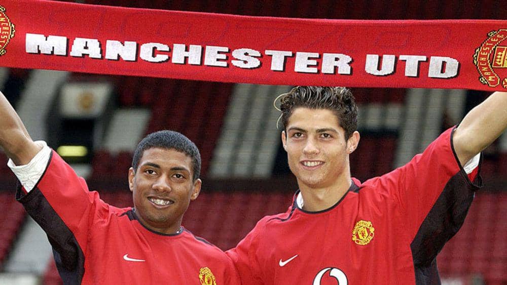 Kleberson dan Cristiano Ronaldo (skysports.com)