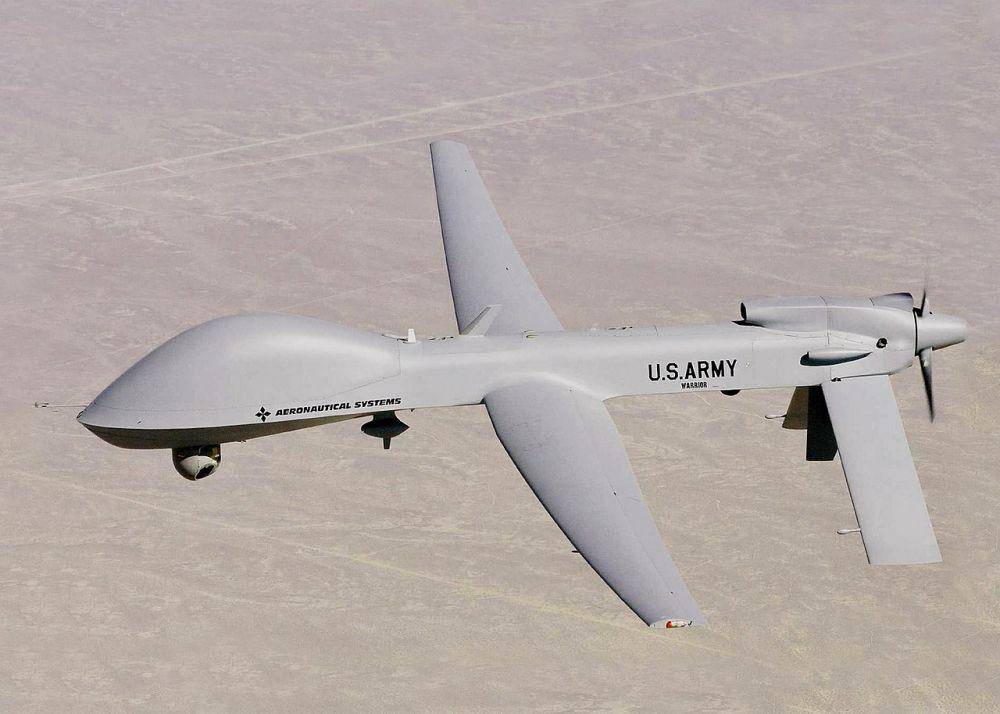 potret drone MQ-1C Gray Eagle yang juga dioperasikan oleh Night Stalkers (commons.wikimedia.org/U.S. Army)