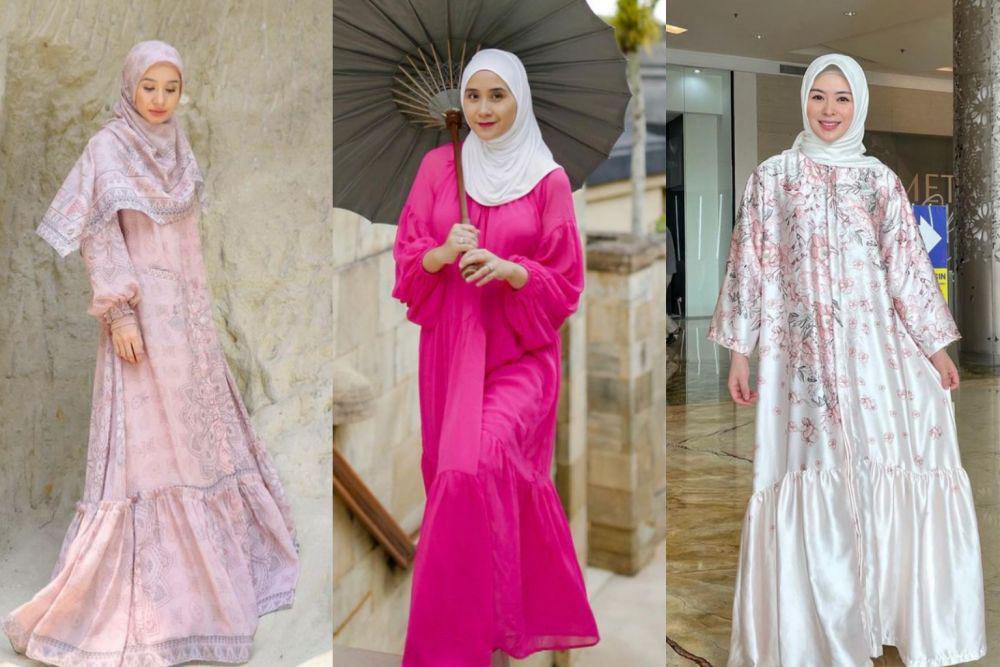11 Inspirasi Outfit Lebaran Idul Adha. Nuansa Pink, Girly dan Anggun