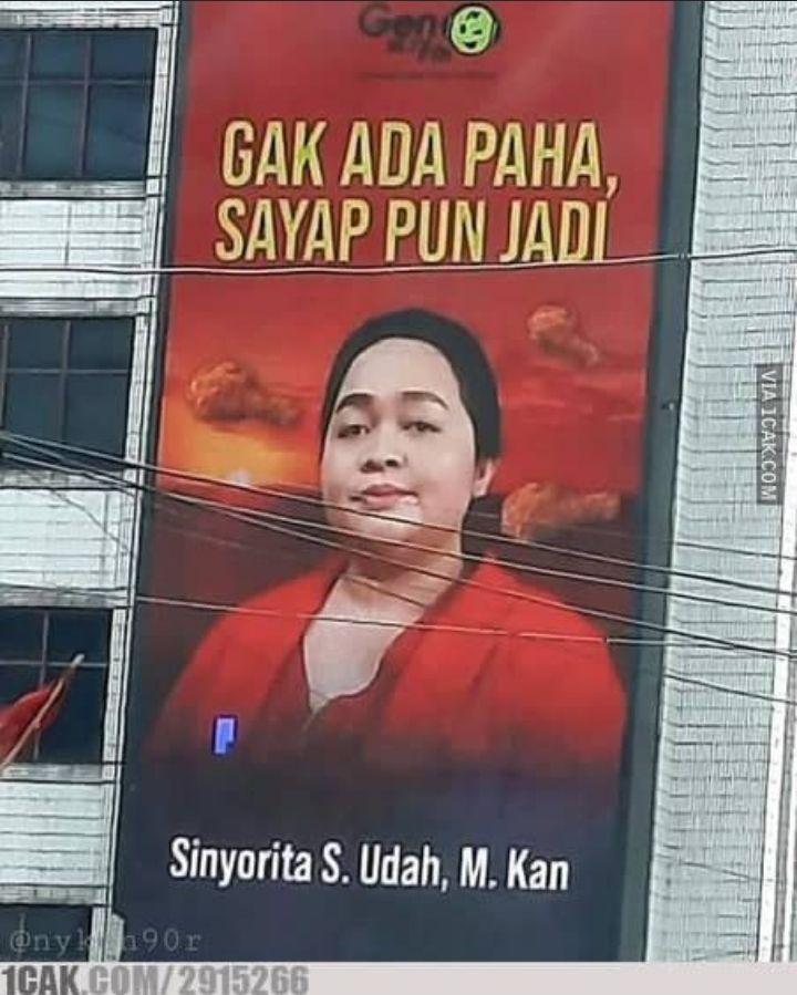 spanduk kocak ala kampanye caleg (instagram.com/1cakk)