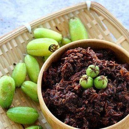 potret sambal hitam (instagram.com/Cateringsendukperiuklia)