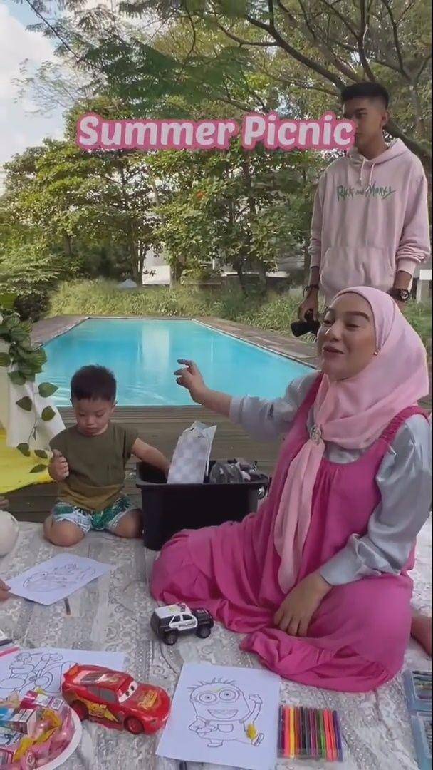 Irish Bella dan Ammar Zoni piknik (instagram.com/aish_airrach)