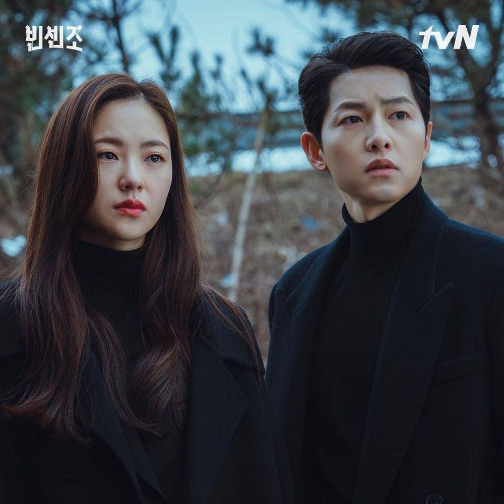Jeon Yeo Bin dan Song Joong Ki di drama Vincenzo (instagram.com/tvn_drama)