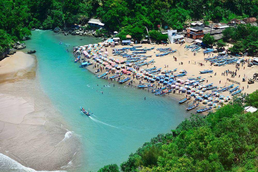 potret Pantai Baron (instagram.com/Fandiryan)