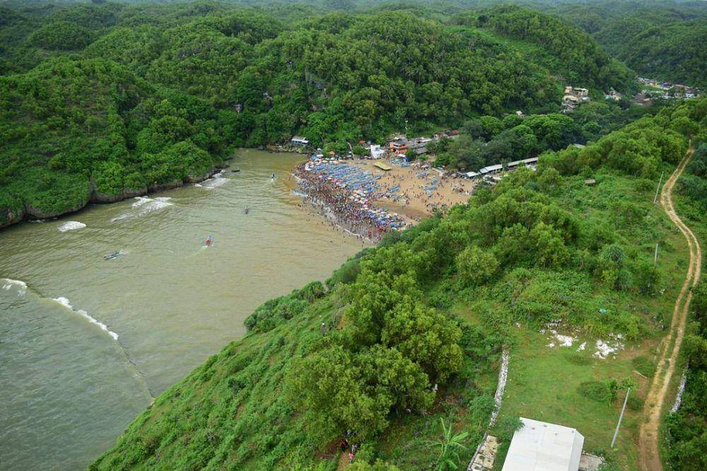 potret Pantai Baron (instagram.com/Mas_saptanugraha)