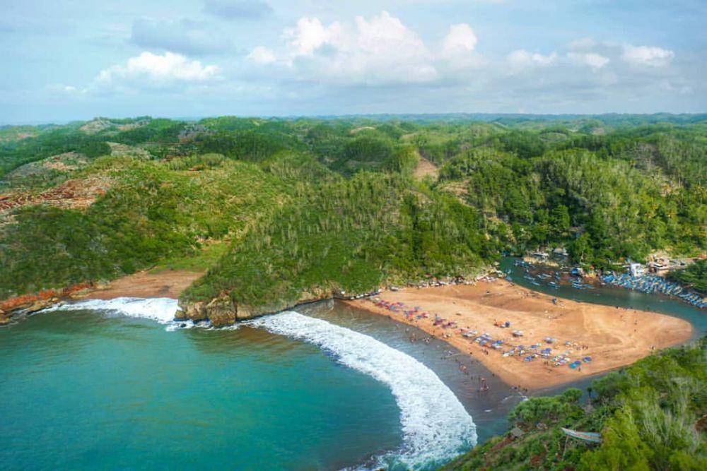 potret Pantai Baron (instagram.com/Achmadsfdn)