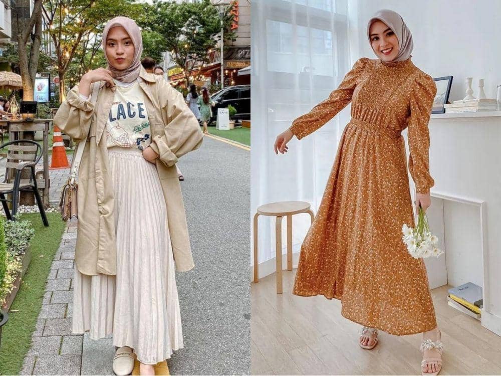 9 Ide Outfit Hijab Cewek Bumi ala Bianca Kartika, Kalem Abis!
