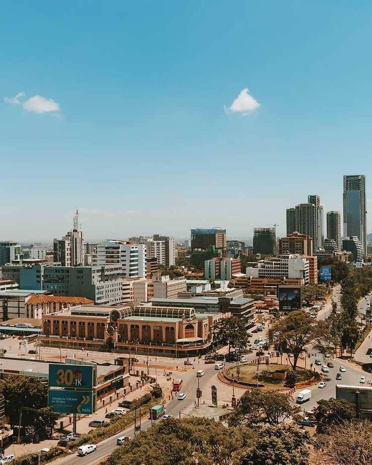 Kota Nairobi, Kenya (instagram.com/fidel_tall)