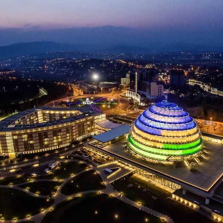 Kota Kigali, Rwanda (instagram.com/fly_to_rwanda)