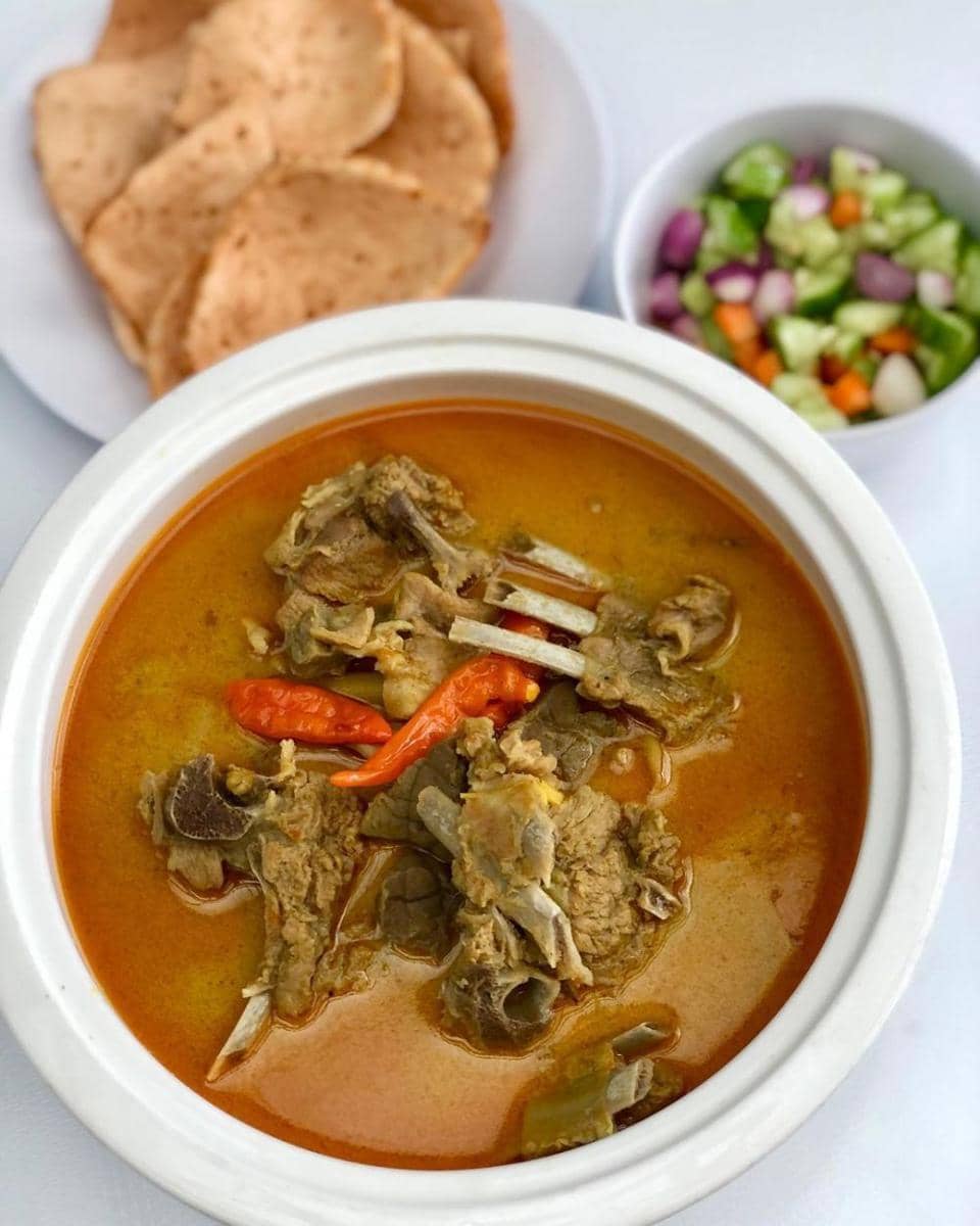 potret gulai kambing (instagram.com/Yossi_isoy)