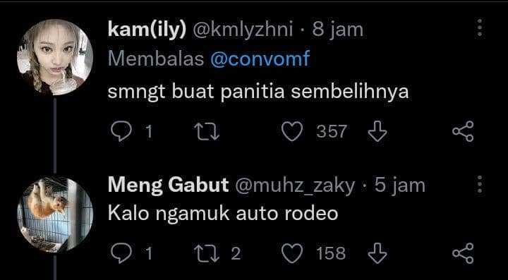 komentar lucu warganet (twitter.com/kmlyzhni)