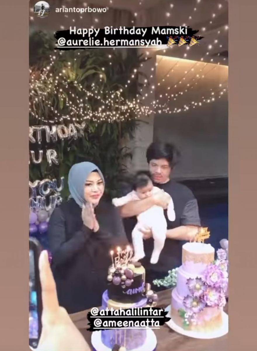 Aurel Hermansyah ulang tahun ke-24 (instagram.com/aurelie.hermansyah)