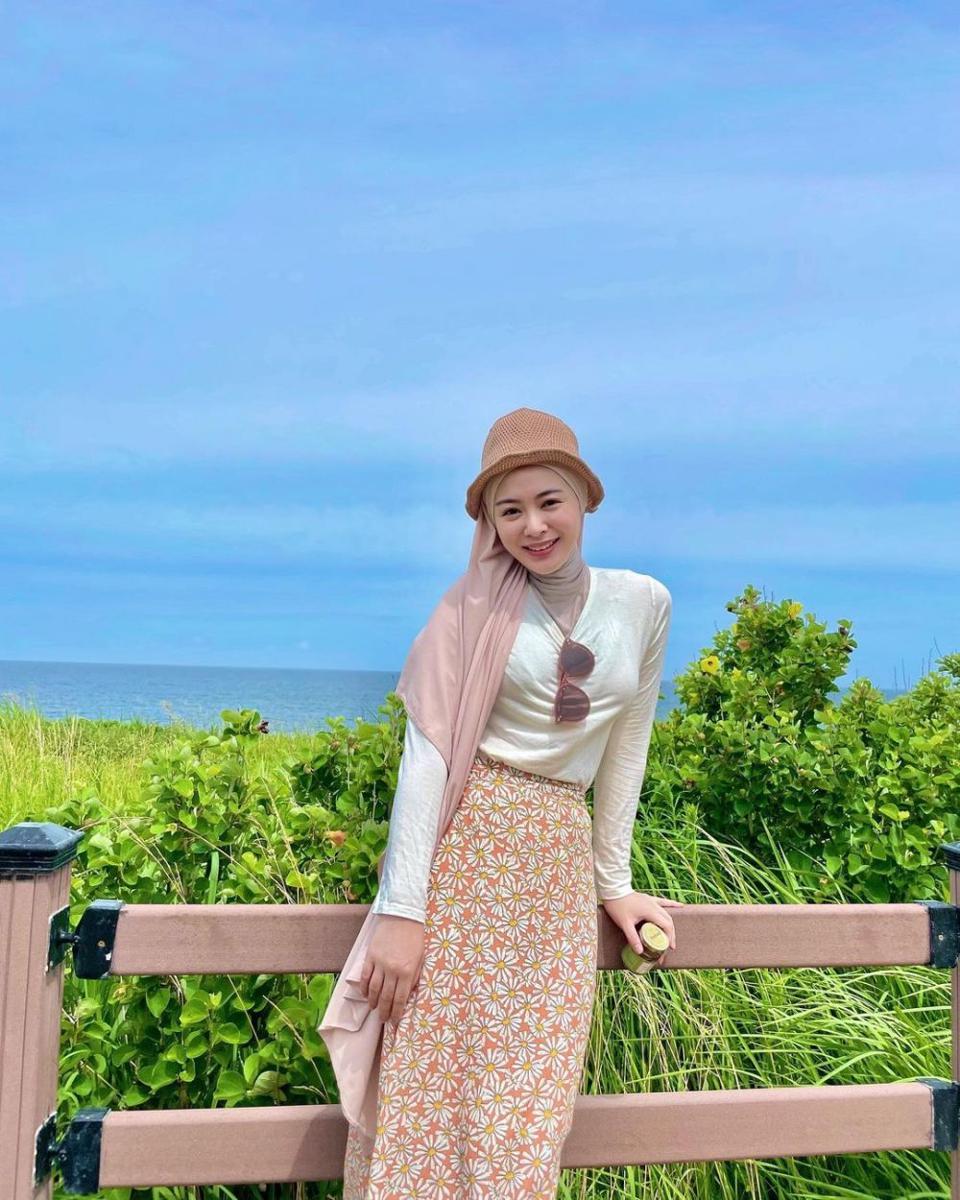 Ayana di Pulau Jeju (instagram.com/xolovelyayana)